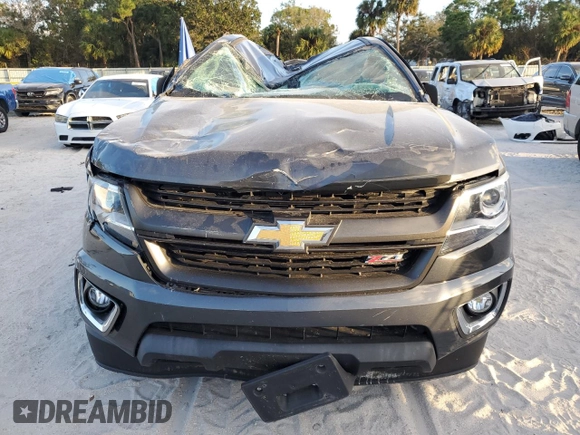 2017 Chevrolet Colorado 4WD Z71 with VIN 1GCHTDEN1H1286047, listed as a Copart auction lot 76193374 with 68,358 mi miles and Salvage Title. Bid and sale history available at carsss.com. Image 5.