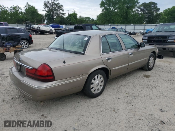 2005 Mercury Grand Marquis LS Premium z VIN 2MEFM75W15X660639, wystawiony jako Copart lot #56580605 z przebiegiem 149 136 mil mil oraz Szkody całkowita. Historia ofert i sprzedaży dostępna na DreamBid. Obrazek 3.