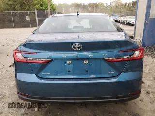 2025 Toyota Camry LE with VIN 4T1DAACK8SU558316, listed as a Copart auction lot 53994435 with 12,327 mi miles and Non Repairable. Bid and sale history available at DreamBid. Image 6.