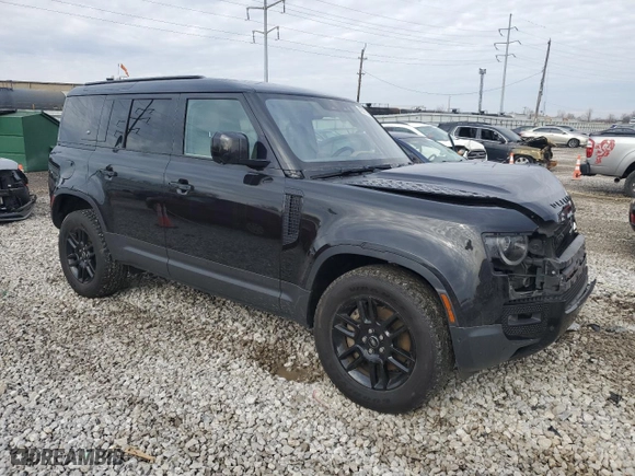 2022 Land Rover Defender SE with VIN SALEP7RU6N2106733, listed as a Copart auction lot 43371445 with 41,667 mi miles and Salvage Title. Bid and sale history available at carsss.com. Image 4.