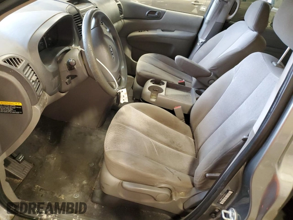 2012 Kia Sedona LX with VIN KNDMG4C72C6441773, listed as a Copart auction lot 79008684 with 167,143 mi miles and Clean Title. Bid and sale history available at DreamBid. Image 7.
