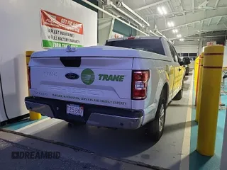 2018 Ford F-150 XL with VIN 1FTEX1EP6JKF17645, listed as a IAAI auction lot 42285654 with 130,505 mi miles and . Bid and sale history available at DreamBid. Image 1.