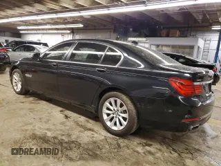2015 BMW 7 Series 740Li xDrive with VIN WBAYF4C50FGS99082, listed as a Copart auction lot 77725453 with 85,492 mi miles and . Bid and sale history available at DreamBid. Image 2.