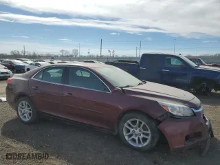 2015 Chevrolet Malibu LT with VIN 1G11C5SL1FF320040, listed as a Copart auction lot 47005095 with 126,543 mi miles and Salvage Title. Bid and sale history available at carsss.com. Image 4.