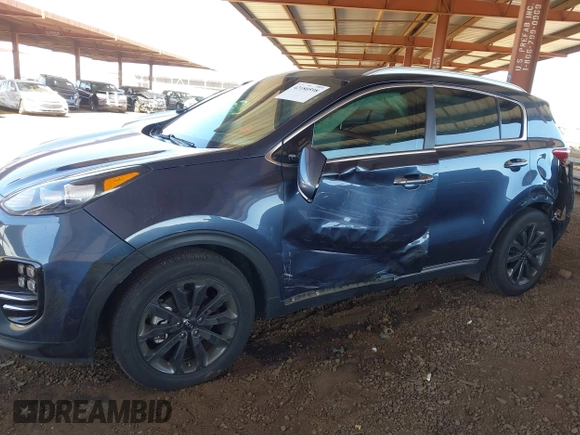 2019 Kia Sportage EX z VIN KNDPN3AC5K7539461, wystawiony jako IAAI lot #42180598 z przebiegiem 69 072 mil mil oraz . Historia ofert i sprzedaży dostępna na DreamBid. Obrazek 6.