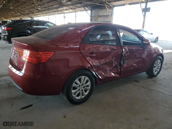 2010 Kia Forte EX with VIN KNAFU4A21A5118663, listed as a Copart auction lot 50329235 with 117,469 mi miles and Salvage Title. Bid and sale history available at carsss.com. Image 3.