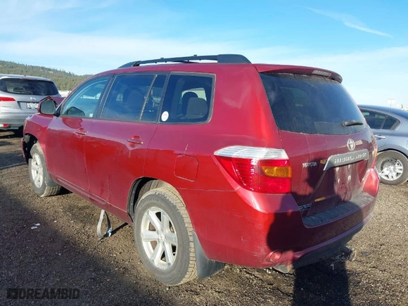 2009 Toyota Highlander with VIN JTEES41A792122799, listed as a IAAI auction lot 41707918 with 226,155 mi miles. Bid and sale history available at carsss.com. Image 3.