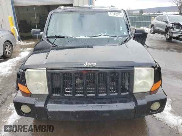 2006 Jeep Commander with VIN 1J8HH48N86C146004, listed as a Copart auction lot 81640314 with 194,392 mi miles and Salvage Title. Bid and sale history available at carsss.com. Image 5.