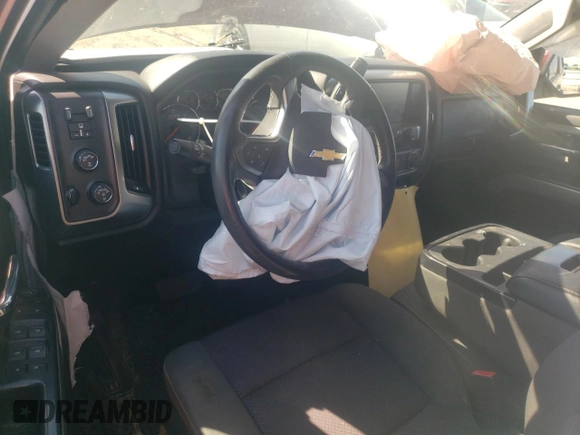 2017 Chevrolet Silverado 1500 LT with VIN 3GCUKREC7HG421093, listed as a Copart auction lot 48637125 with Not Provided miles and Salvage Title. Bid and sale history available at DreamBid. Image 8.