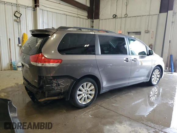 2013 Toyota Sienna XLE with VIN 5TDDK3DC7DS062614, listed as a Copart auction lot 60048005 with 230,228 mi miles and Non repairable. Bid and sale history available at DreamBid. Image 3.