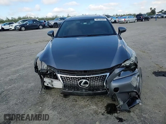 2014 Lexus IS 250 with VIN JTHBF1D28E5019204, listed as a Copart auction lot 48199365 with 93,436 mi miles and Salvage Title. Bid and sale history available at DreamBid. Image 11.