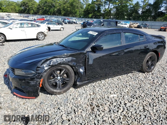 2019 Dodge Charger SXT with VIN 2C3CDXBGXKH703032, listed as a Copart auction lot 57716095 with 89,261 mi miles and Salvage title. Bid and sale history available at DreamBid. Image 1.