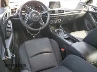 2017 Mazda 3 Sport with VIN 3MZBN1K76HM139999, listed as a Copart auction lot 53431585 with 96,083 mi miles and Non Repairable. Bid and sale history available at carsss.com. Image 8.