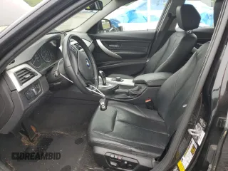 2013 BMW 3 Series 328i xDrive with VIN WBA3B5C53DF595177, listed as a Copart auction lot 57024375 with 124,873 mi miles and Salvage title. Bid and sale history available at DreamBid. Image 7.