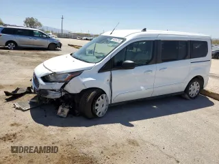 2019 Ford Transit Connect XLT z VIN NM0GE9F26K1394336, wystawiony jako Copart lot #58054705 z przebiegiem Nie podano mil oraz Szkoda całkowita • Salvage title. Historia ofert i sprzedaży dostępna na DreamBid. Obrazek 1.
