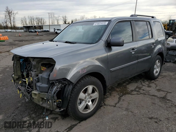 2011 Honda Pilot EX-L with VIN 5FNYF3H7XBB036478, listed as a Copart auction lot 41631415 with 54,213 mi miles and Salvage Title. Bid and sale history available at DreamBid. Image 1.