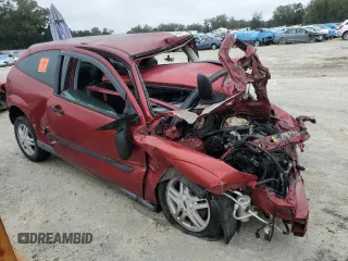 2000 Ford Focus ZX3 with VIN 3FAFP3139YR183514, listed as a Copart auction lot 46569125 with Not Provided miles and Salvage Title. Bid and sale history available at carsss.com. Image 4.
