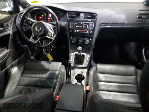 2017 Volkswagen GTI S with VIN 3VW547AU2HM005985, listed as a Copart auction lot 46221765 with 148,143 mi miles and Salvage Title. Bid and sale history available at DreamBid. Image 8.