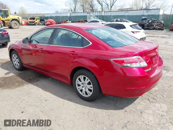 2013 Mazda 6 i Sport with VIN 1YVHZ8BH8D5M04788, listed as a IAAI auction lot 41932156 with 175,988 mi miles. Bid and sale history available at carsss.com. Image 3.