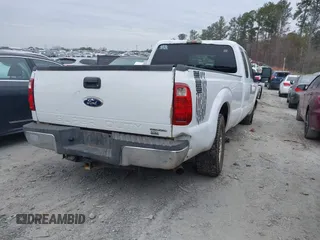 2012 Ford Super Duty F-250 SRW XL with VIN 1FT7X2A68CEB58554, listed as a IAAI auction lot 41366350 with 147,085 mi miles. Bid and sale history available at carsss.com. Image 4.