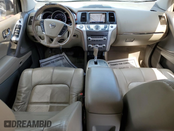 2012 Nissan Murano SL with VIN JN8AZ1MW1CW200695, listed as a Copart auction lot 71716334 with 170,638 mi miles and Salvage Title. Bid and sale history available at carsss.com. Image 8.