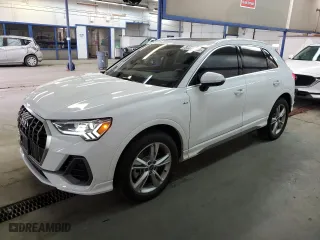 2024 Audi Q3 S line Premium Plus with VIN WA1EECF3XR1205174, listed as a Copart auction lot 88535095 with 1,174 mi miles and Salvage Title. Bid and sale history available at carsss.com. Image 1.