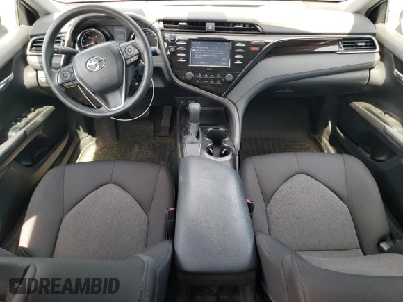 2020 Toyota Camry LE with VIN 4T1C11AKXLU976599, listed as a Copart auction lot 50689505 with 41,322 mi miles and Salvage Title. Bid and sale history available at carsss.com. Image 8.