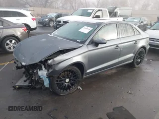 2016 Audi A3 2.0T Premium with VIN WAUB8GFF2G1047652, listed as a IAAI auction lot 41169400 with 91,454 mi miles. Bid and sale history available at carsss.com. Image 2.