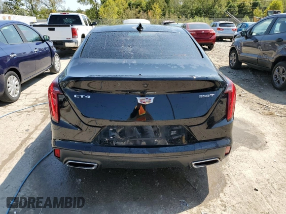 2021 Cadillac CT4 Premium Luxury with VIN 1G6DB5RK0M0111184, listed as a Copart auction lot 70326324 with 45,859 mi miles and Salvage Title. Bid and sale history available at DreamBid. Image 6.