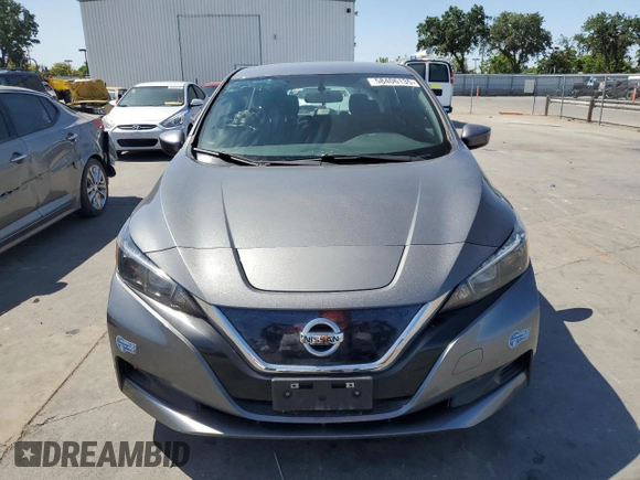 2018 Nissan LEAF SV with VIN 1N4AZ1CP2JC303814, listed as a Copart auction lot 58406135 with 175,777 mi miles and Clean title. Bid and sale history available at DreamBid. Image 5.
