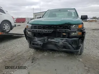 2020 Chevrolet Silverado 1500 Work Truck with VIN 3GCNWAEH5LG318446, listed as a Copart auction lot 50405145 with 31,438 mi miles and Salvage Title. Bid and sale history available at DreamBid. Image 11.