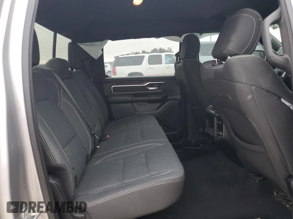 2019 Ram 1500 Big Horn/Lone Star with VIN 1C6SRFFT6KN518419, listed as a Copart auction lot 46429725 with 110,272 mi miles and Salvage Title. Bid and sale history available at carsss.com. Image 10.