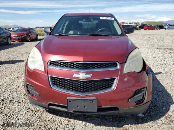 2010 Chevrolet Equinox LS with VIN 2CNALBEW8A6374347, listed as a Copart auction lot 51434704 with 0 mi miles and Salvage Title. Bid and sale history available at carsss.com. Image 5.