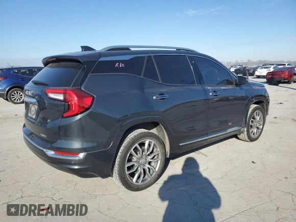 2022 GMC Terrain Denali with VIN 3GKALXEV1NL255229, listed as a Copart auction lot 88162335 with 41,835 mi miles and Salvage title. Bid and sale history available at DreamBid. Image 3.