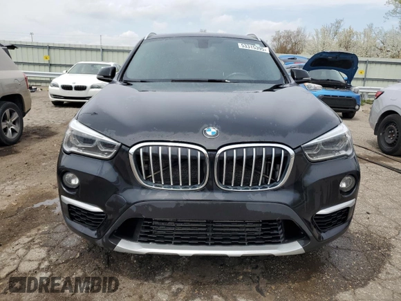 2017 BMW X1 xDrive28i with VIN WBXHT3C37H5F76075, listed as a Copart auction lot 53315395 with 143,141 mi miles and Clean title. Bid and sale history available at DreamBid. Image 5.