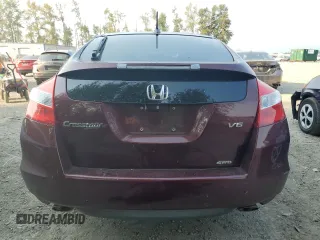 2012 Honda Crosstour EX-L with VIN 5J6TF2H59CL003550, listed as a Copart auction lot 69829704 with 116,843 mi miles and Salvage Title. Bid and sale history available at carsss.com. Image 6.