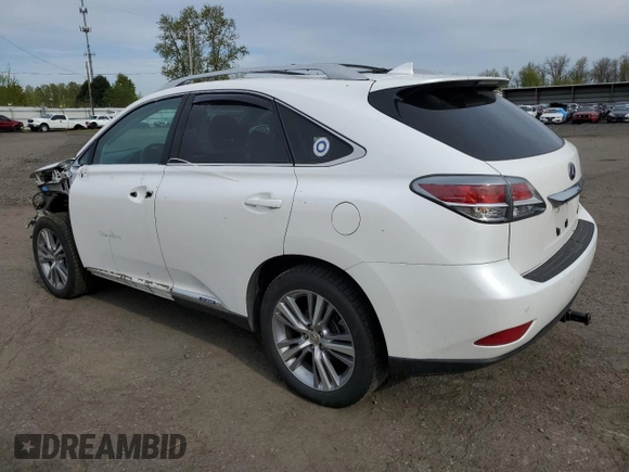 2015 Lexus RX 450h with VIN 2T2BC1BA8FC010328, listed as a Copart auction lot 51187035 with 90,205 mi miles and Salvage Title. Bid and sale history available at DreamBid. Image 2.