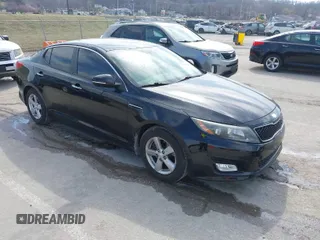 2014 Kia Optima LX z VIN 5XXGM4A76EG280177, wystawiony jako IAAI lot #41758232 z przebiegiem 95 000 mil mil oraz . Historia ofert i sprzedaży dostępna na DreamBid. Obrazek 1.