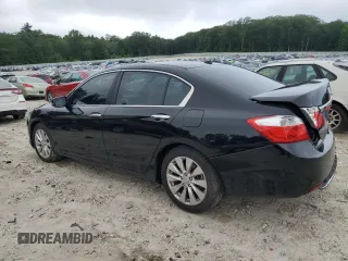 2015 Honda Accord EX-L with VIN 1HGCR2F84FA258652, listed as a Copart auction lot 63010695 with 143,310 mi miles and Clean title. Bid and sale history available at DreamBid. Image 2.