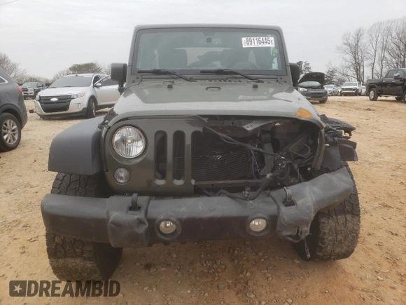 2015 Jeep Wrangler Unlimited Rubicon with VIN 1C4BJWFG3FL667908, listed as a Copart auction lot 89116445 with 75,996 mi miles and Salvage title. Bid and sale history available at DreamBid. Image 5.