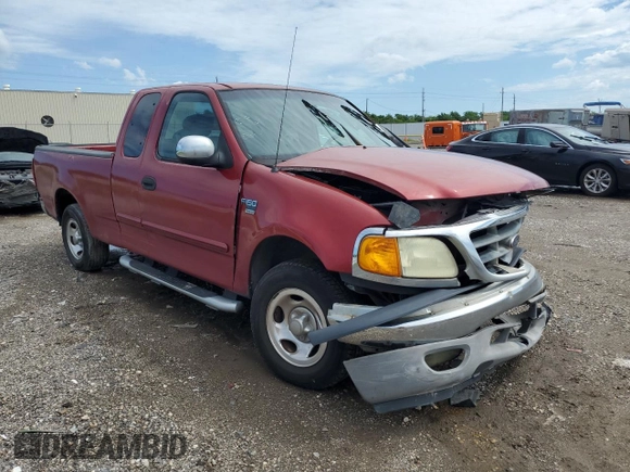 2004 Ford F-150 XL with VIN 2FTRX17W84CA37122, listed as a Copart auction lot 55846705 with Not provided miles and Salvage title. Bid and sale history available at DreamBid. Image 4.