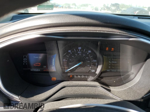 2019 Ford Fusion Hybrid SE with VIN 3FA6P0LU3KR179969, listed as a Copart auction lot 41320143 with 55,723 mi miles. Bid and sale history available at carsss.com. Image 9.