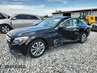 2016 Mercedes-Benz C 300 with VIN WDDWF4JB2GR150543, listed as a Copart auction lot 61612745 with 44,365 mi miles and Non repairable. Bid and sale history available at DreamBid. Image 1.