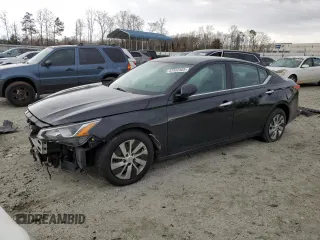 2020 Nissan Altima 2.5 S with VIN 1N4BL4BV5LC141591, listed as a Copart auction lot 47452405 with 115,823 mi miles and Salvage Title. Bid and sale history available at carsss.com. Image 1.