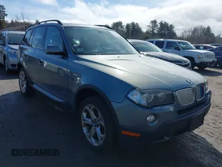 2009 BMW X3 xDrive30i with VIN WBXPC93449WJ25928, listed as a IAAI auction lot 41721787 with 102,570 mi miles. Bid and sale history available at carsss.com. Image 1.