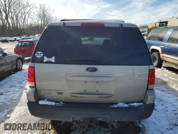 2004 Ford Expedition Special Service with VIN 1FMFU16L74LB75397, listed as a Copart auction lot 45512135 with 0 mi miles and Salvage Title. Bid and sale history available at carsss.com. Image 6.