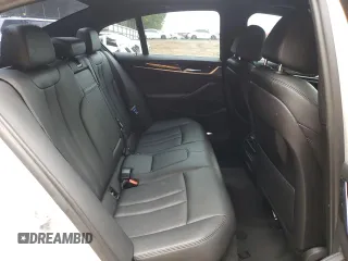2018 BMW 5 Series 530i with VIN WBAJA5C53JG898430, listed as a Copart auction lot 54243195 with 129,854 mi miles and Salvage title. Bid and sale history available at DreamBid. Image 10.