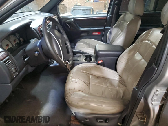 2001 Jeep Grand Cherokee Limited with VIN 1J4GW58N91C664611, listed as a Copart auction lot 53330755 with 212,479 mi miles and Salvage Title. Bid and sale history available at carsss.com. Image 7.