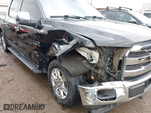 2017 Ford F-150 XL with VIN 1FTEW1CP0HKD40610, listed as a IAAI auction lot 41934435 with 158,881 mi miles. Bid and sale history available at carsss.com. Image 6.