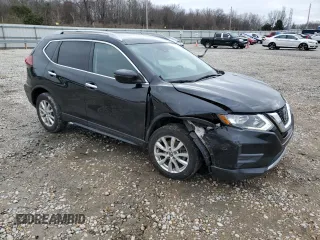 2019 Nissan Rogue SV with VIN 5N1AT2MT7KC829124, listed as a Copart auction lot 45156515 with 100,563 mi miles and Salvage Title. Bid and sale history available at carsss.com. Image 4.